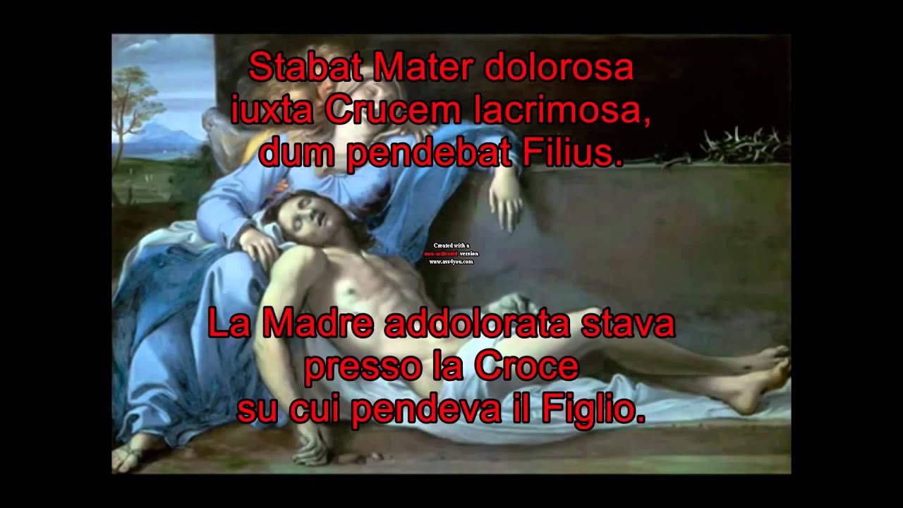 Stabat Mater Testo Latino E Italiano