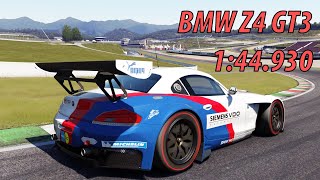 メルページ. BMW Z4 GT3 - Mugello World Record 1:44.930 - Assetto Corsa - YouTube