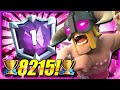 #1 Clash Royale Player in the WORLD is Using This BROKEN DECK!! 8215 TROPHIES!! 🏆