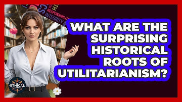What Are The Surprising Historical Roots Of Utilitarianism? - The Ethical Compass