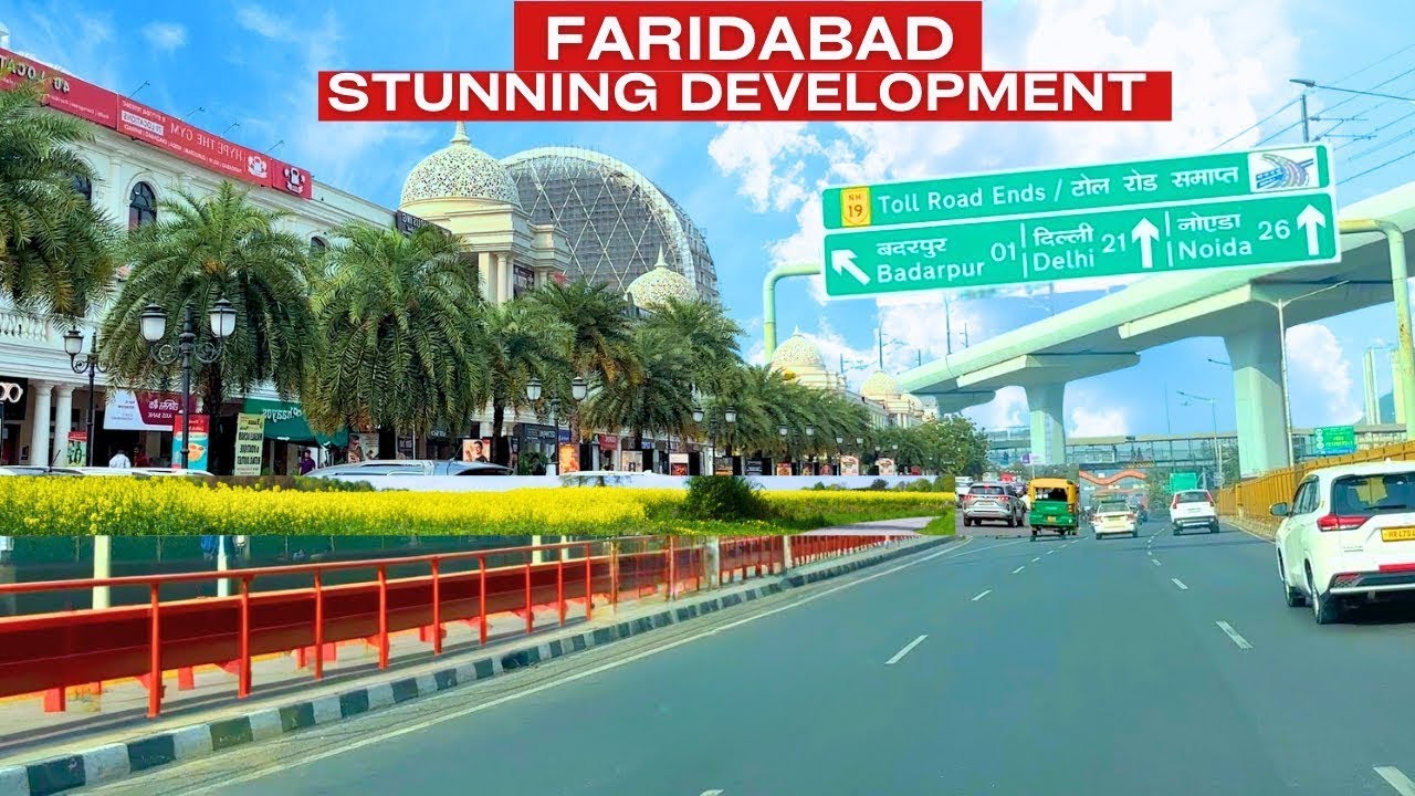 You Won’t Believe the Development of Faridabad 😱 | Metro, IT Parks & Delhi Entry