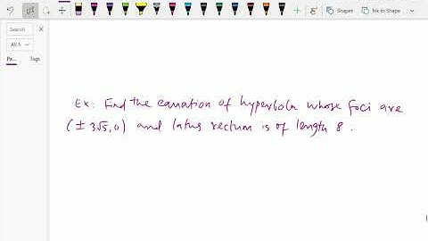 Co ordinate geometry : - ( Hyperbola ; Solving problems ) - 118.