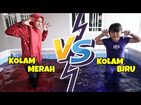 KOLAM MERAH VS KOLAM BIRU | KALIAN PILIH MANA?  CHIKAKU CHANNEL