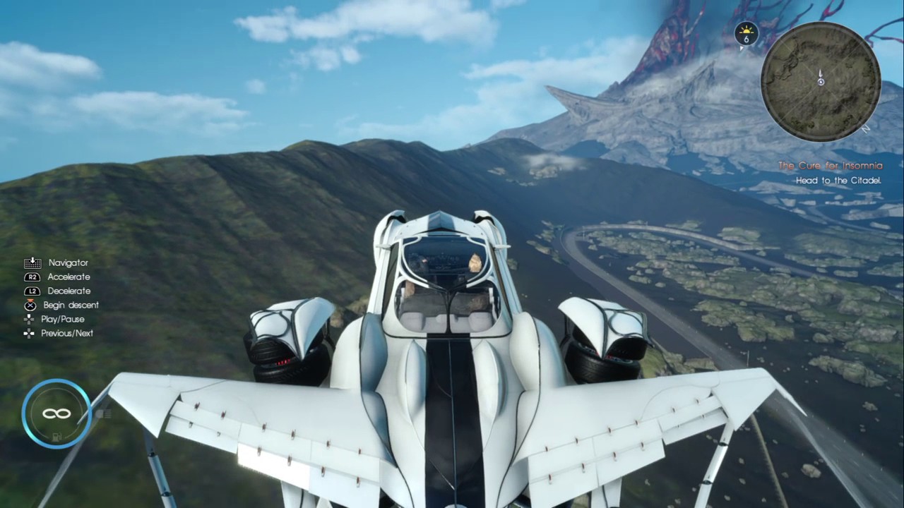 FINAL FANTASY XV - Landing Fail