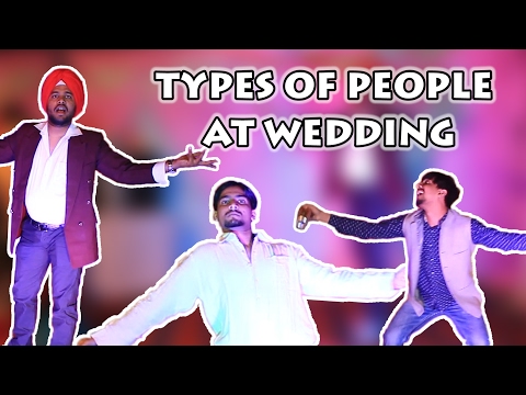 TYPES OF PEOPLE AT WEDDING | Aashqeen