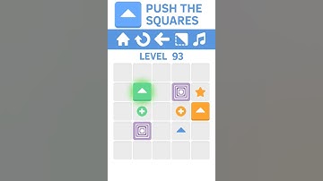 Push the Squares Walkthrough Level 93 answers