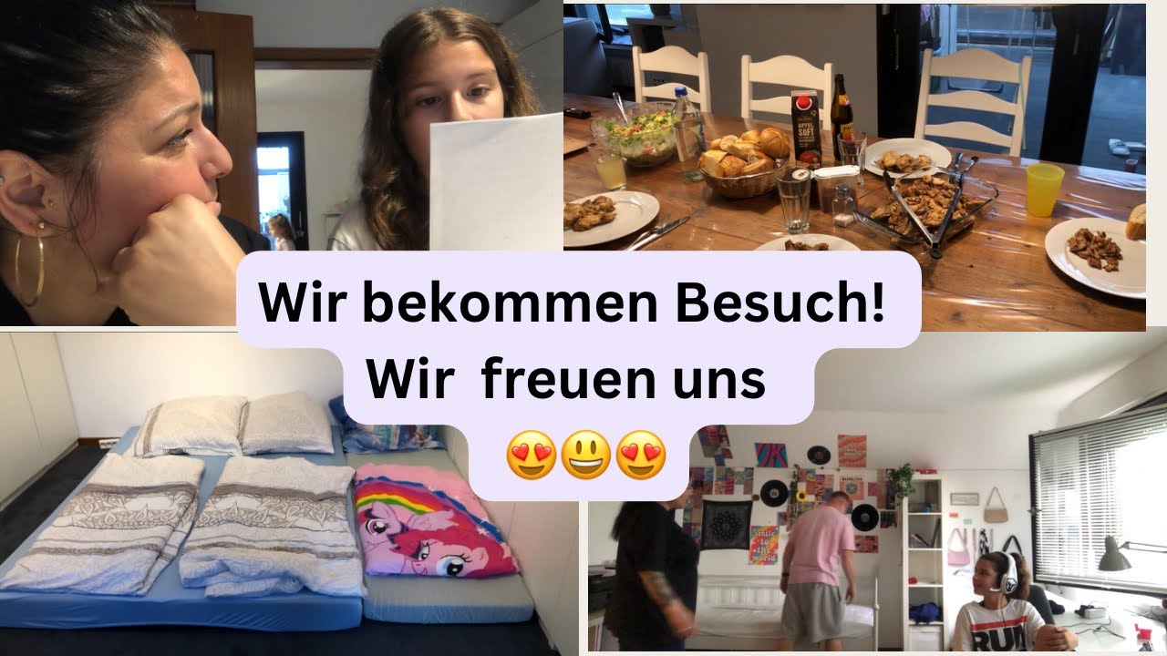 Wir bekommen Besuch 😍| Einkauf | Haushalt | Familien Alltag | Vlog |
