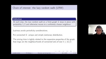 Diameter and mixing time of the giant component in the percolated hypercube - Lyuben Lichev