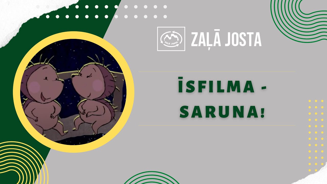 SARUNA par atkritumu šķirošanu bērniem