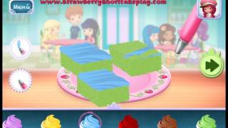 Pastelería de Tarta de Fresa Dulce tienda Súper cuadraditos Español Juego de niños Game Player screenshot 5