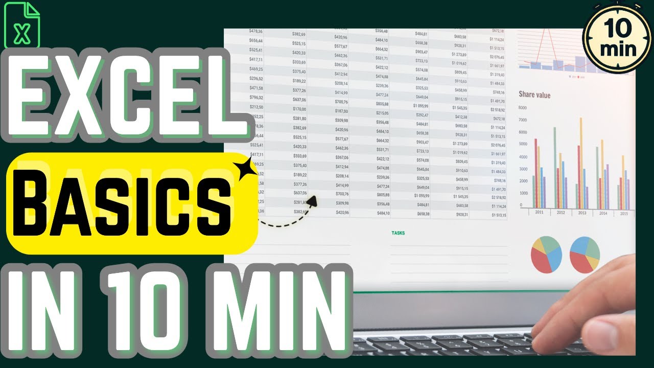 Learn Excel in 10 Minutes (For Absolute Beginners) - YouTube