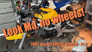 SV650 revival  EP3 - Got it running. Now what