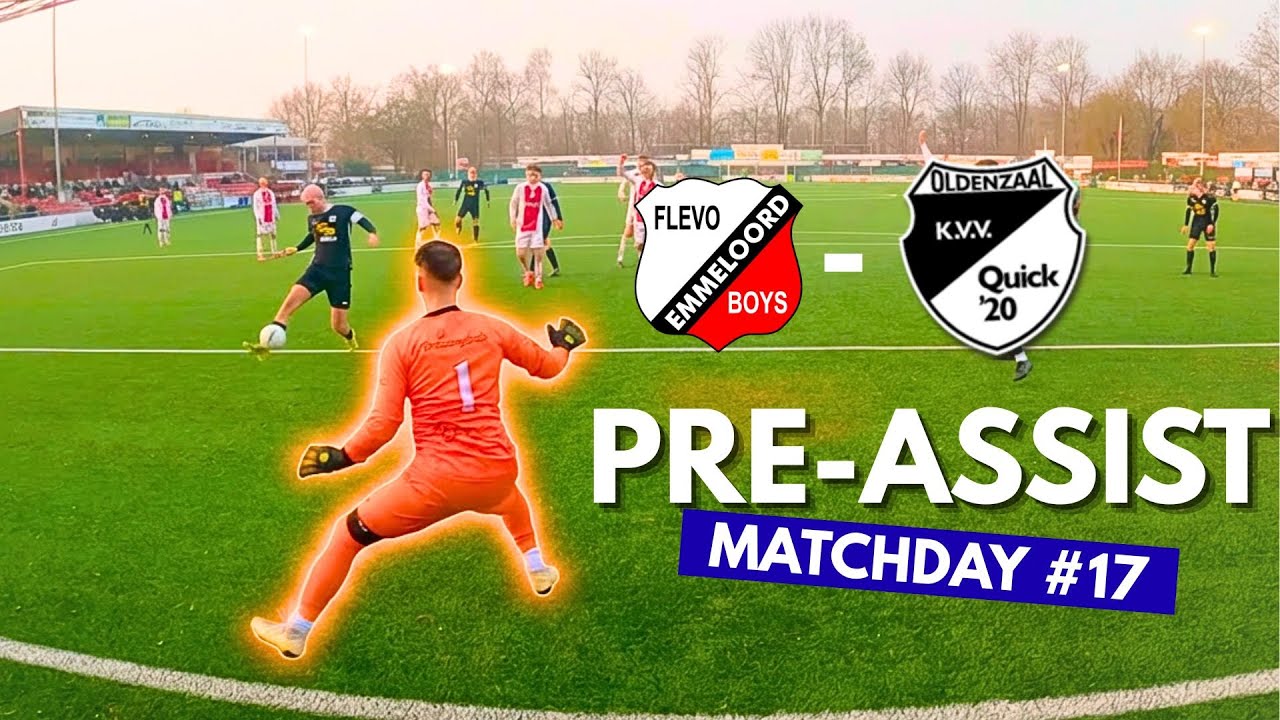 Pre-Assist From GOALKEEPER | Goalkeeper highlights🧤⚽️ | Flevo Boys - Quick’20