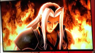 SEPHIROTH IN SMASH YOO I AINT THINK IT WAS POSSIBLE