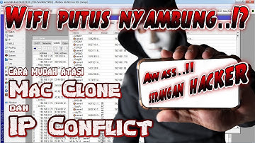 Block hack cloning mac address dan ip conflict 00:00:00:00:00:00 di MikroTik hotspot