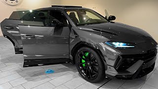 2024 Lamborghini URUS S - Звук, интерьер и внешние детали