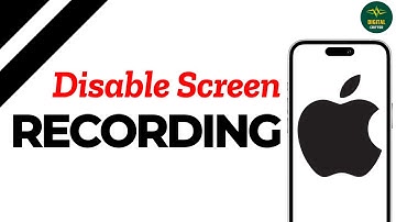 How to disable screen recording on iPhone ?