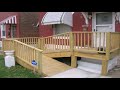 Deck Design With Handicap Ramp Deck Design With Handicap Ramp