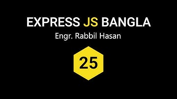 Express JS Tutorial Bangla | Part 25 Application Middleware