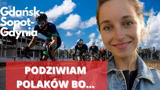 GDAŃSK-SOPOT-GDYNIA. Wysportowani Polacy. Rowerowy kraj. 44 km z dziećmi. ￼