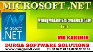 MICROSOFT .NET || Working With conditional statements in C#.Net Part -7 Wealth