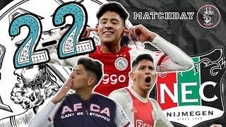 AFC AJAX 2-2 NEC Nijmegen 18-02-2024 @ Johan Cruijff Arena.