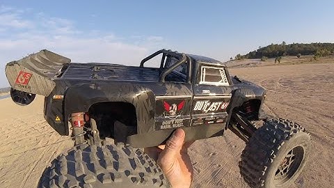 "BEAST" NEW Arrma OUTCAST 6s EXB RTR!!! Full overview, tips, and first Rip...