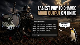 A Simple Rofi Menu For Changing Audio Output
