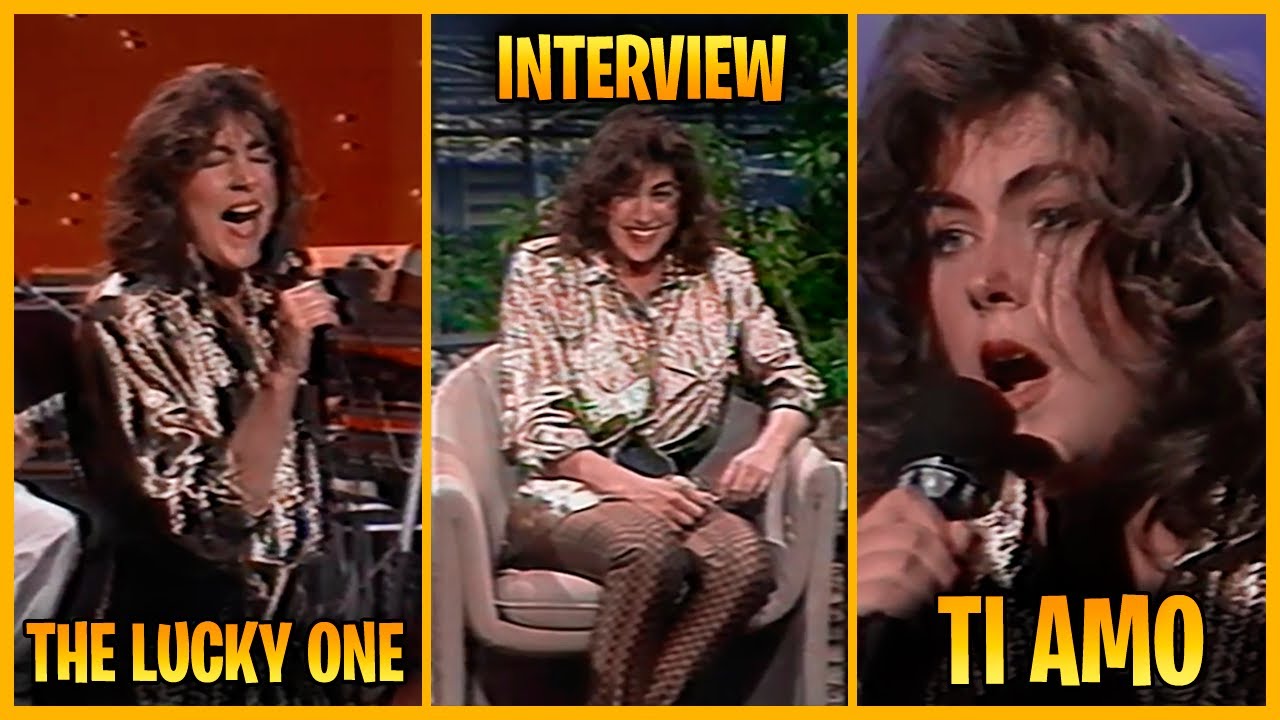 Laura Branigan – The Lucky One, Interview and Ti Amo – The Tonight Show (1984)