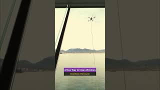 The side hustle that uses drones to clean windows #businessidea #sidehustle