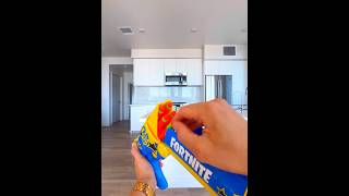 Testing Nerf Fortnite Half Tone Hero Blaster #toy #toys #toyguns #unpacking #unboxing #shots #shoot