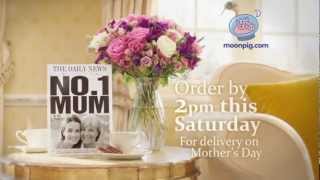 Moonpig Mother's Day Advert (order and delivery) 2013 voiced by Michelle Archer