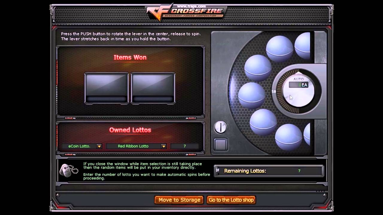 CrossFire Philippines - Red Ribbon MINI Lotto shop - YouTube