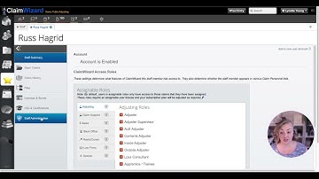 ClaimWizard  - Removing User Access from ClaimWizard
