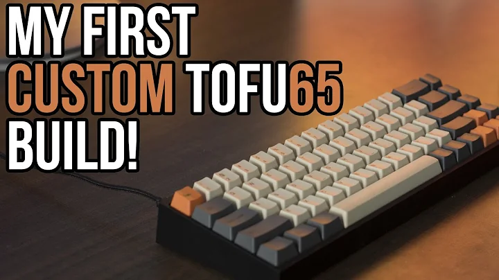 Building my FIRST custom keyboard! (TOFU65 Build)