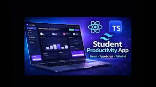 Modern Student Dashboard App | React + TypeScript + Tailwind CSS Project #webdevelopment #coding