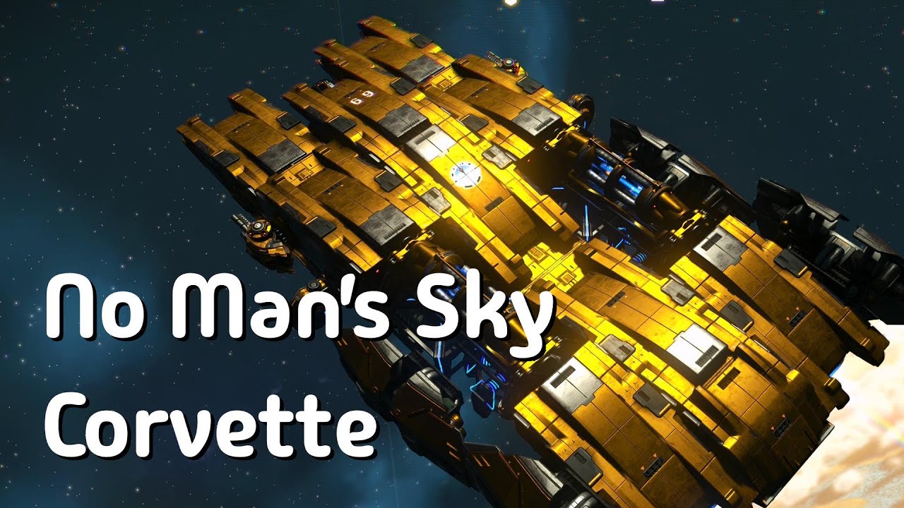 👨‍🚀 NO MAN'S SKY : Comment construire le vaisseau Corvette ?