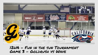 12UA Fun in the Sun Labor Day Tournament Game 3 Goldrush vs Wave - August 29, 2025