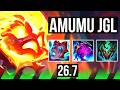 AMUMU vs SHACO (JGL) | Good KDA: 11/2/12 | EUW Master | 26.7