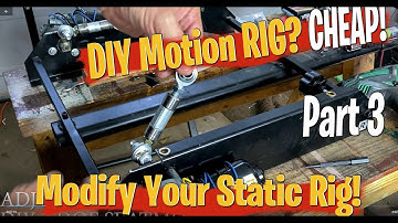 DIY SEATMOVER Part 3 WW motors Arduino IBT-2 Simtools MOD your static SIM RIG with Motion!
