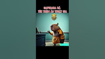 Cười vỡ bụng| Capybara và tên ảo thuật gia #shortvideo #funny