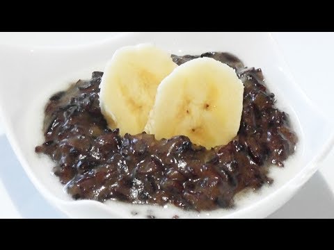 Sticky Black Rice Pudding Recipe - Mark's Cuisine #69