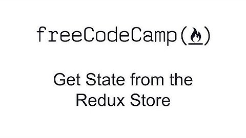Get State from the Redux Store