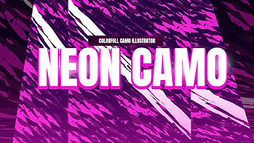 Create Stunning Neon Camo Patterns in Adobe Illustrator FAST