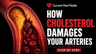 How Cholesterol Actually Damages Your Arteries — Step by Step (3D Medical Animation)