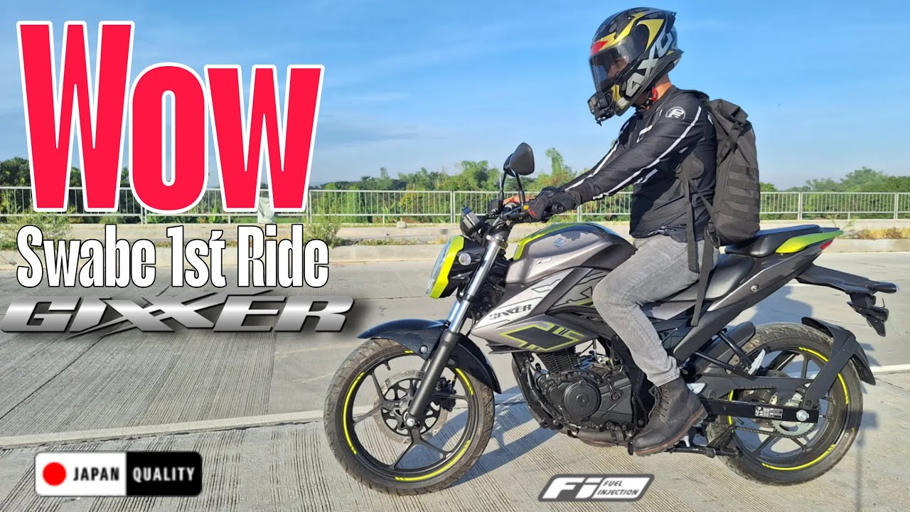 Hanep Sarap Mag Motor 1st Ride ng 2024 Suzuki Gixxer FI  Color Metallic Lush Green Price 104,900