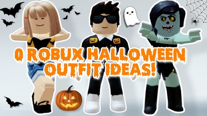FREE ROBLOX halloween clothing NO ROBUX NEEDED! *FREE DOWNLOADS