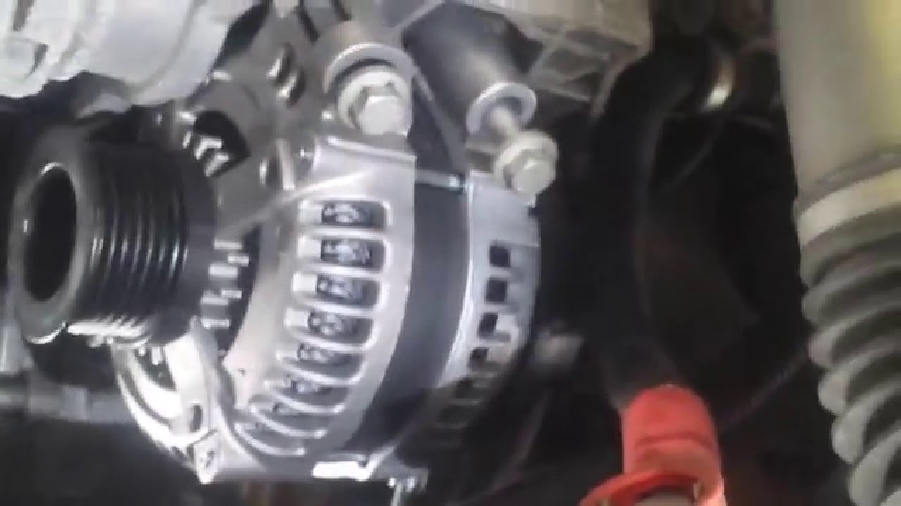 08 land Rover range Rover sport alternator replace - YouTube 2007 bmw wiring diagram 