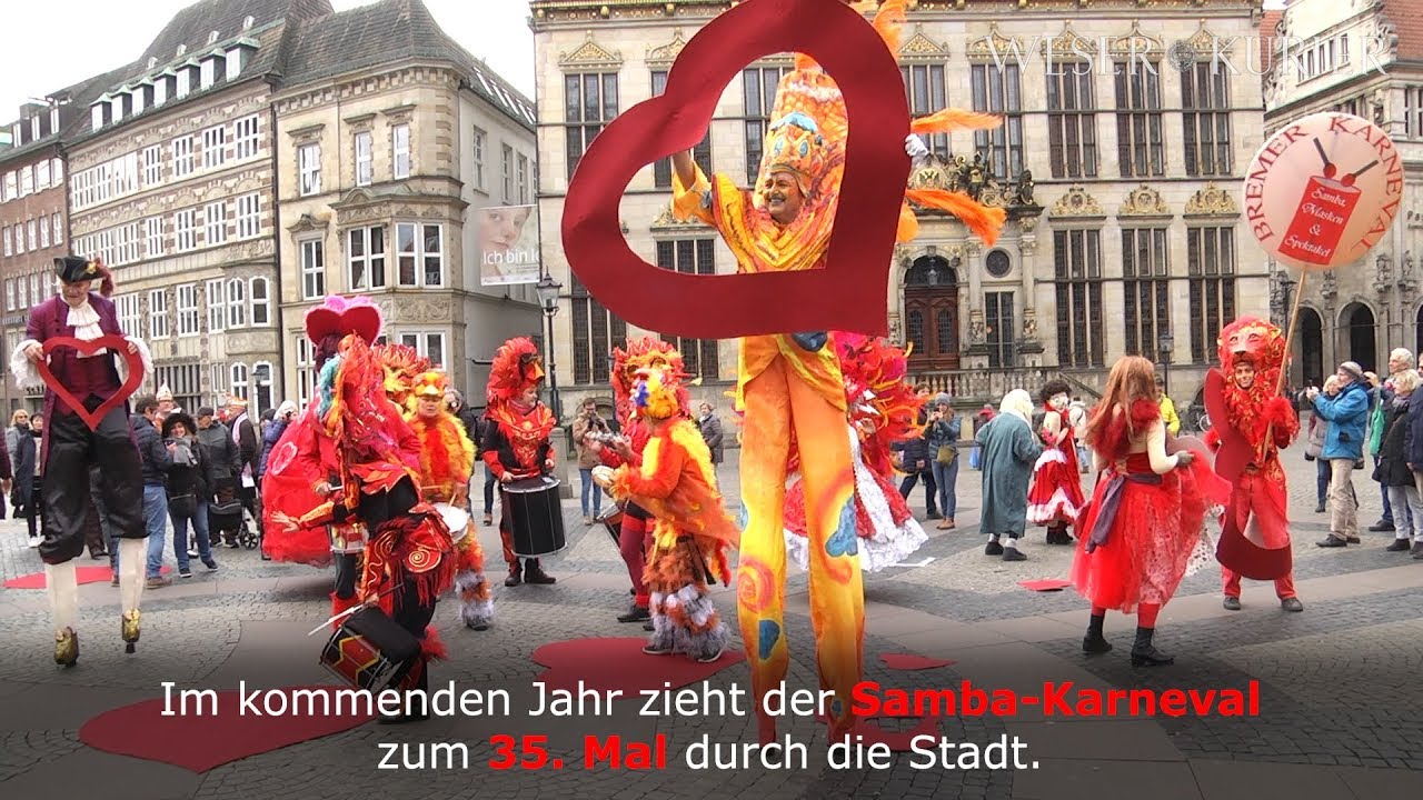 11.11. in Bremen: Samba Karneval 2020 wirft seine Schatten voraus 11.11. in Bremen: Samba Karneval 2020 wirft seine Schatten voraus