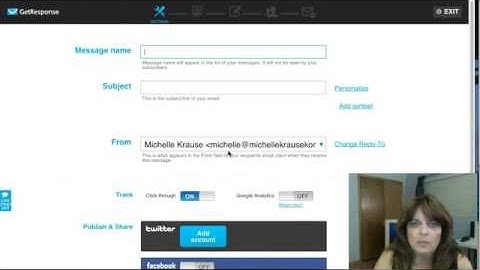 Create Your First Get Response Autoresponder Email
